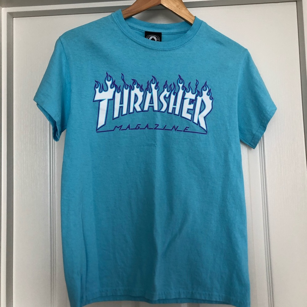 Thrasher light blue T-shirt